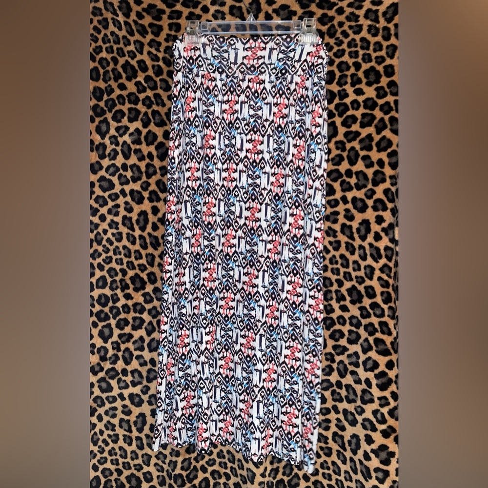 Maxi multi colored maxi skirt. Stitch fix. Papermoon